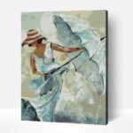 Esős napok számfestő