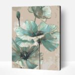 Lótuszvirág számfestő