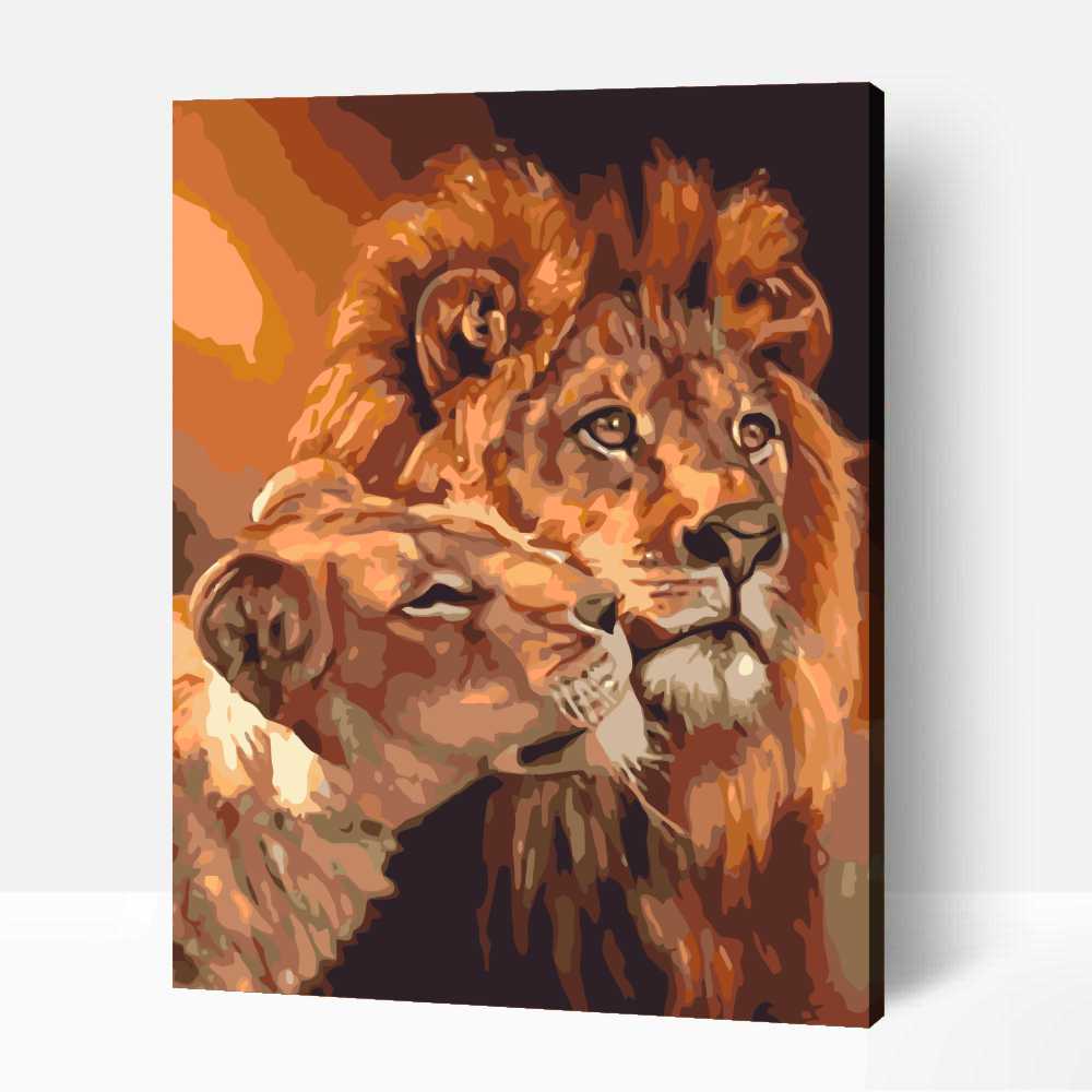 Oroszlán pár 1 Oroszlán pár