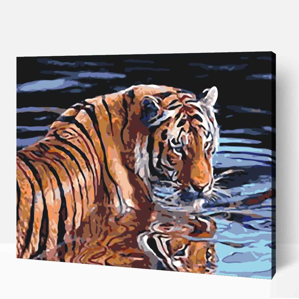 Tigris tükörkép 1 Tigris tükörkép