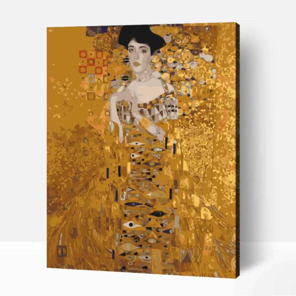 A hölgy aranyban - Gustav Klimt