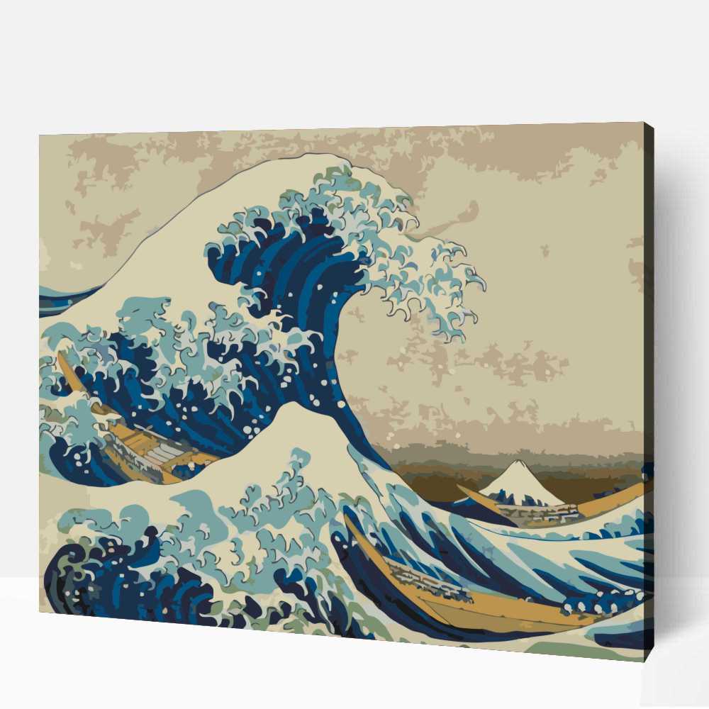 A kanagavai nagy hullám - Katsushika Hokusai 1830