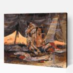 A szepsegszalon - Charles Marion Russell 1907