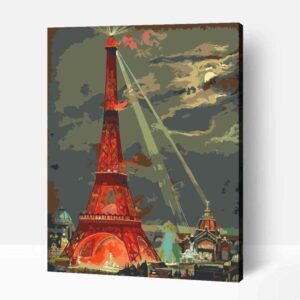 Eiffel-torony - Georges Garen 1889