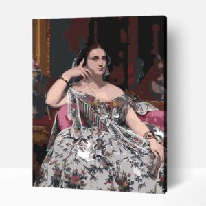 Madame Moitessier - Jean Auguste Dominique Ingres 1856