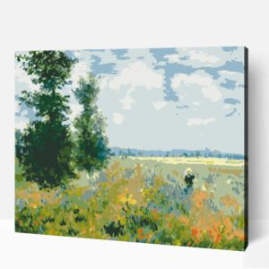 Mákföldek Argenteuil közelében - Claude Monet