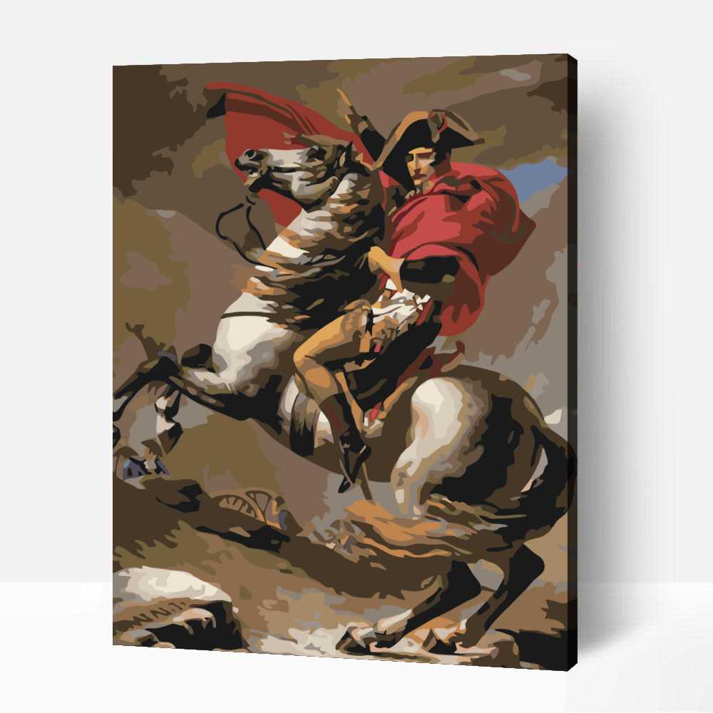 Napoleon átkel az Alpokon - Jacques Louis David 1801 1 Napoleon átkel az Alpokon - Jacques Louis David 1801