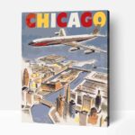 Oldschool Chicago számfestő