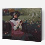 Olvasó nő - George Henry Boughton 1900
