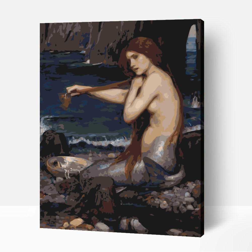 Sellő - John William Waterhouse 1900 1 Sellő - John William Waterhouse 1900