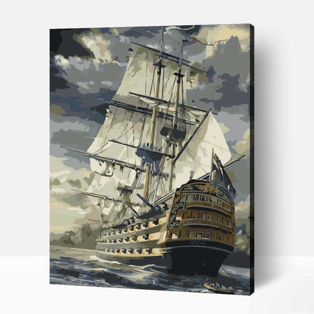 hajo-new-festede-szamfesto Hajó számozott kifestő 🎨 - Image 1