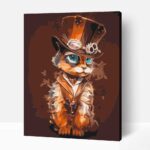 Steampunk macska