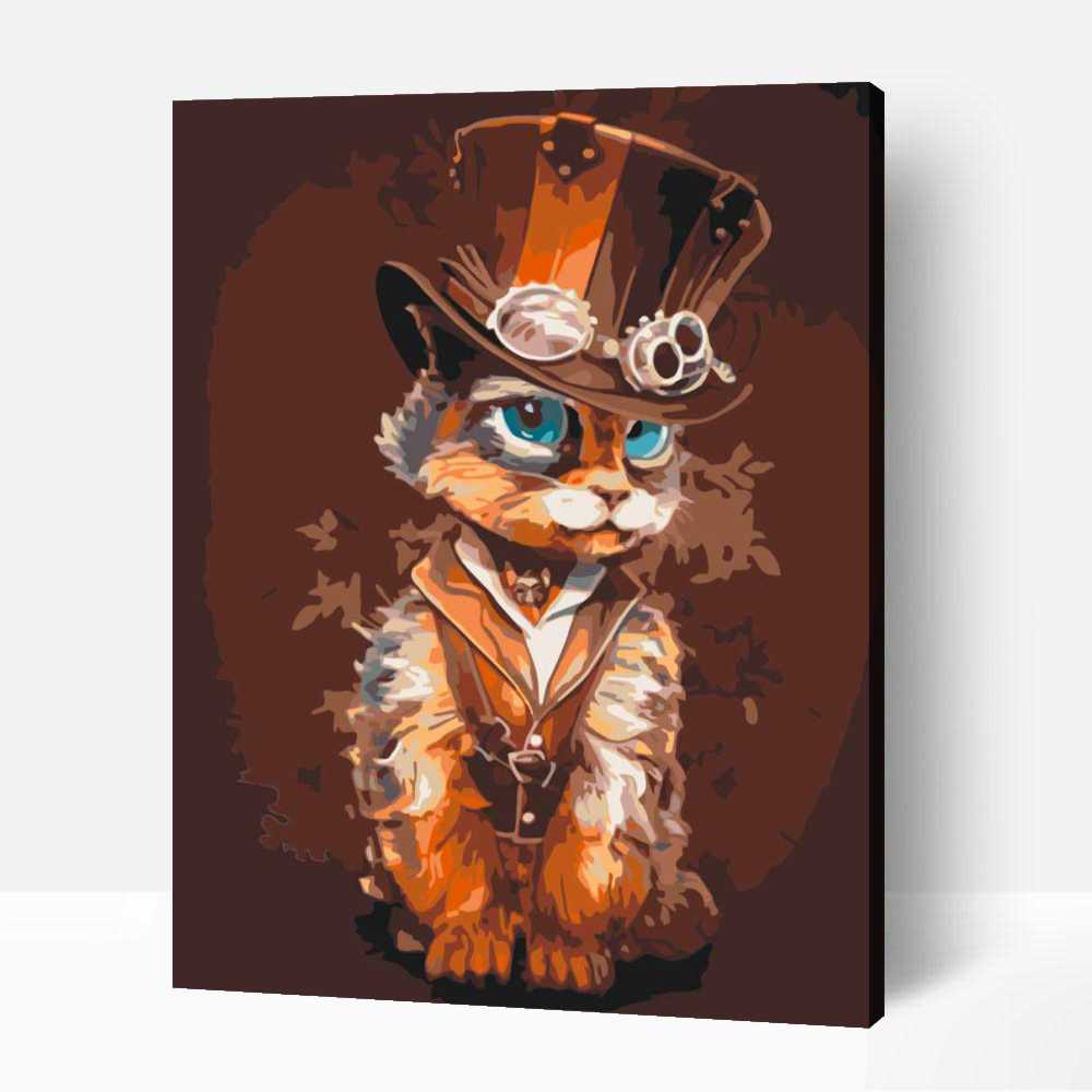 Steampunk macska 1 Steampunk macska