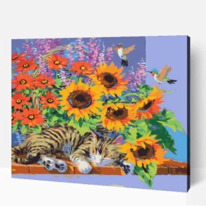 Szundikálás a virágok között