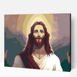 Jézus krisztus számfestő
