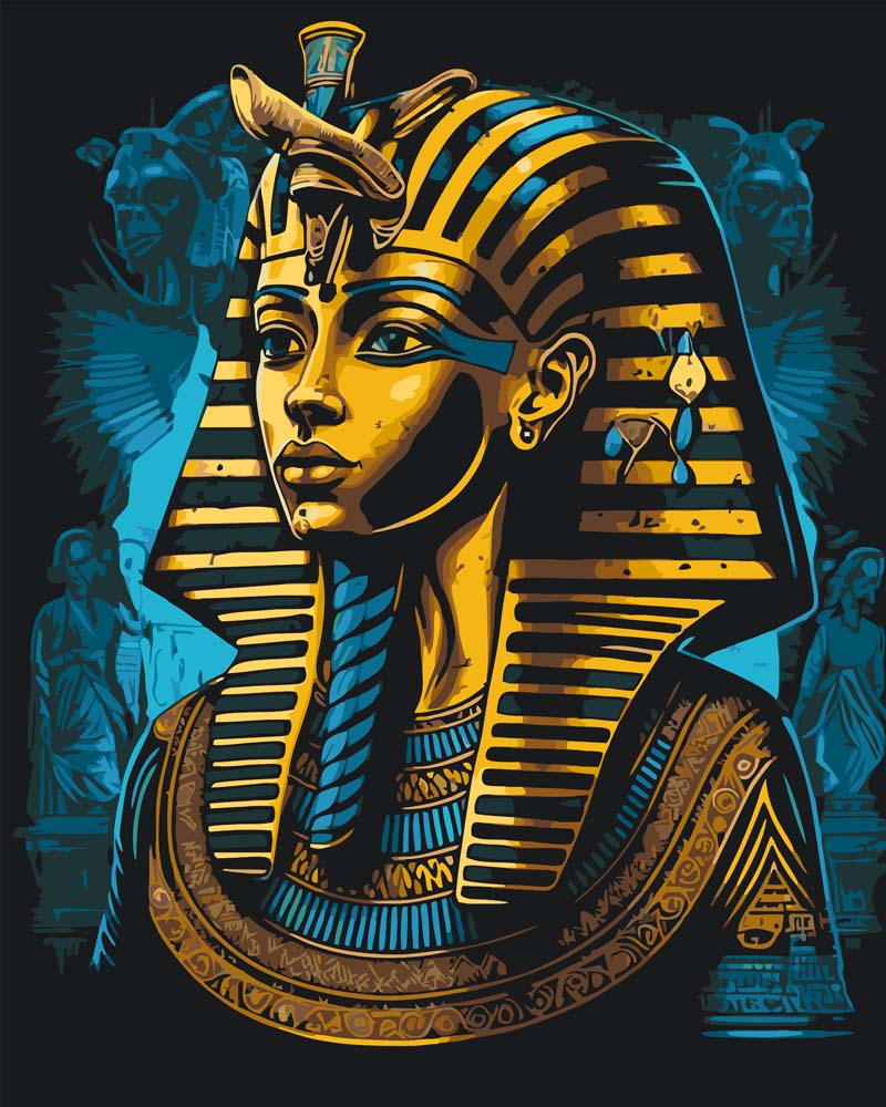 Egyiptomi számfestők