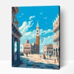 Piazza San Marco számfestő