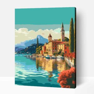 Como tó számfestő