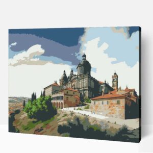 Segoviai kastély számfestő
