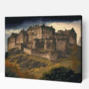 Stirlingi kastély skócia számfestő