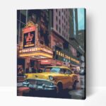 Broadway életérzés számfestő