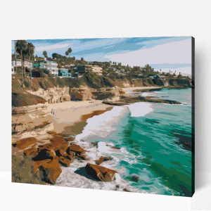 Laguna beach california számfestő