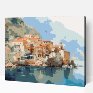 Monemvasia Görögország számfestő