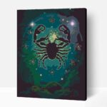 Rák csillagjegy számfestő