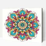 Mandala tökéletes összhang számfestő