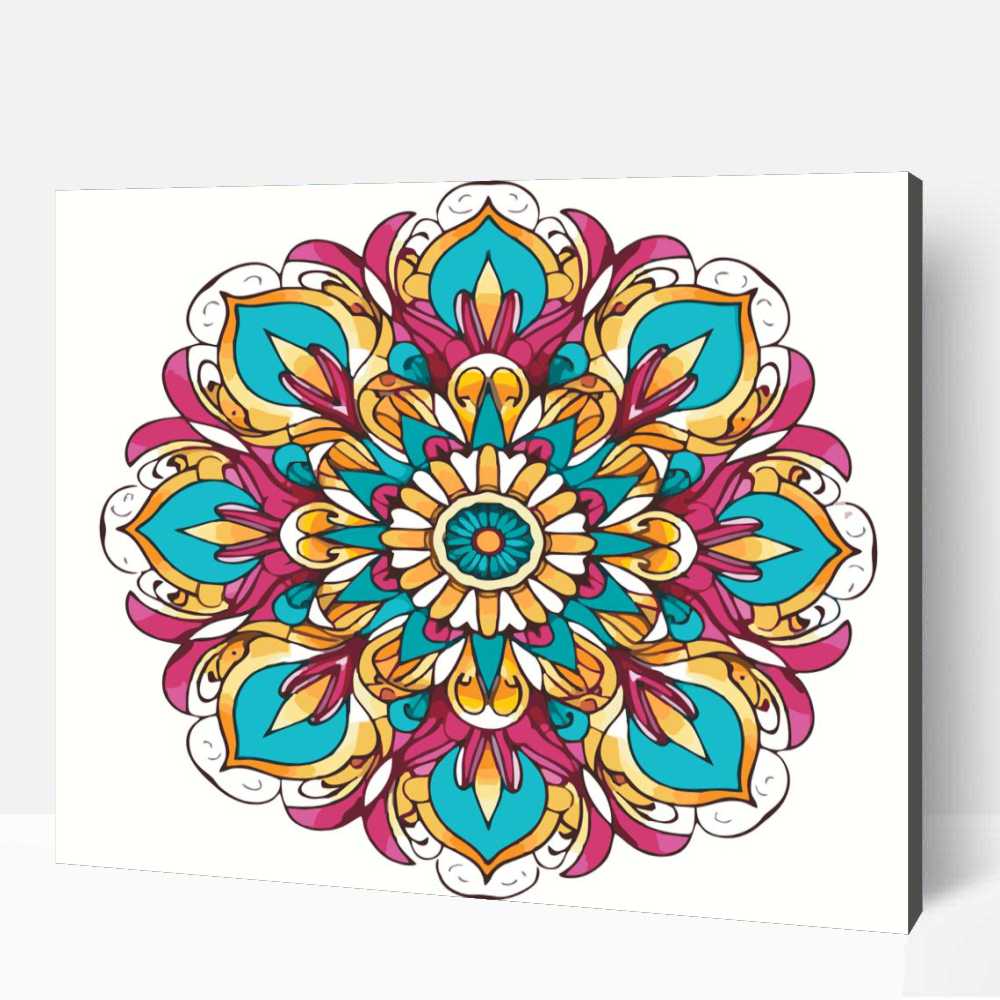 Mandala tökéletes összhang számfestő 1 Mandala tökéletes összhang számfestő