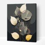 Modern virágok számfestő