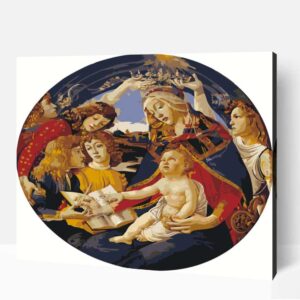 Botticelli Csodálatos Madonna számfestő