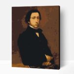 Edgar Degas Önarckép számfestő