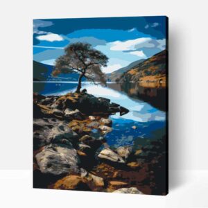 Rejtélyes Loch Ness számfestő