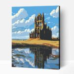 Whitby Abbey Anglia számfestő