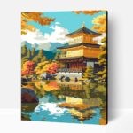 Arany pavilon2 számfestő