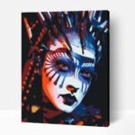 Kabuki arc festés számfestő