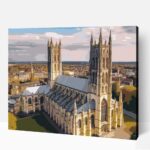 Cantenbury katedrális számfestő