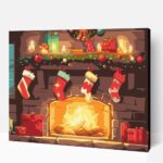 A csizmák kitisztítva számfestő