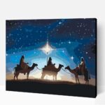 Napkeleti bölcsek számfestő