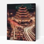 Nyüzsgő Peking számfestő