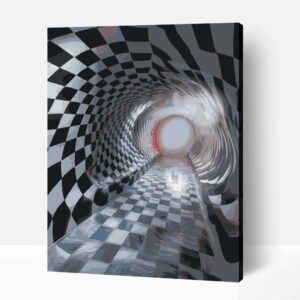 Végtelen folyosó számfestő