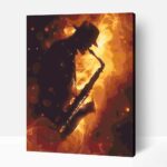 A jazz ereje számfestő