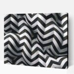 Fekete fehér minta számfestő