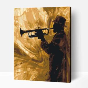 Jazz játék számfestő