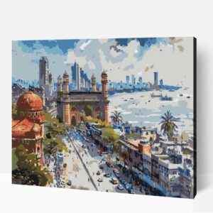 Mumbai India számfestő