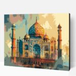 Rejtélyes Taj Mahal számfestő