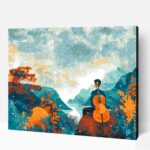 Végtelene zenélés számfestő