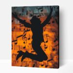 Zenei magaslatok számfestő