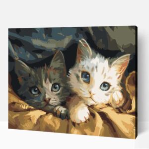 Bűvös szempárok számfestő